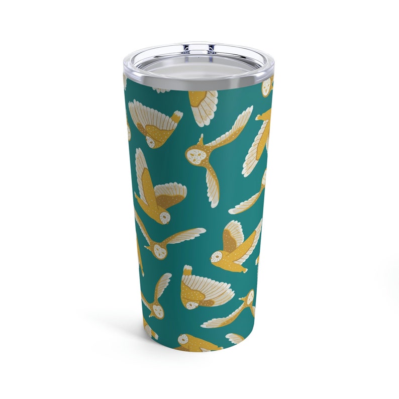 Owl Flight Tumbler 20 oz image 1