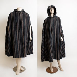 80s Wool Cape - Etsy