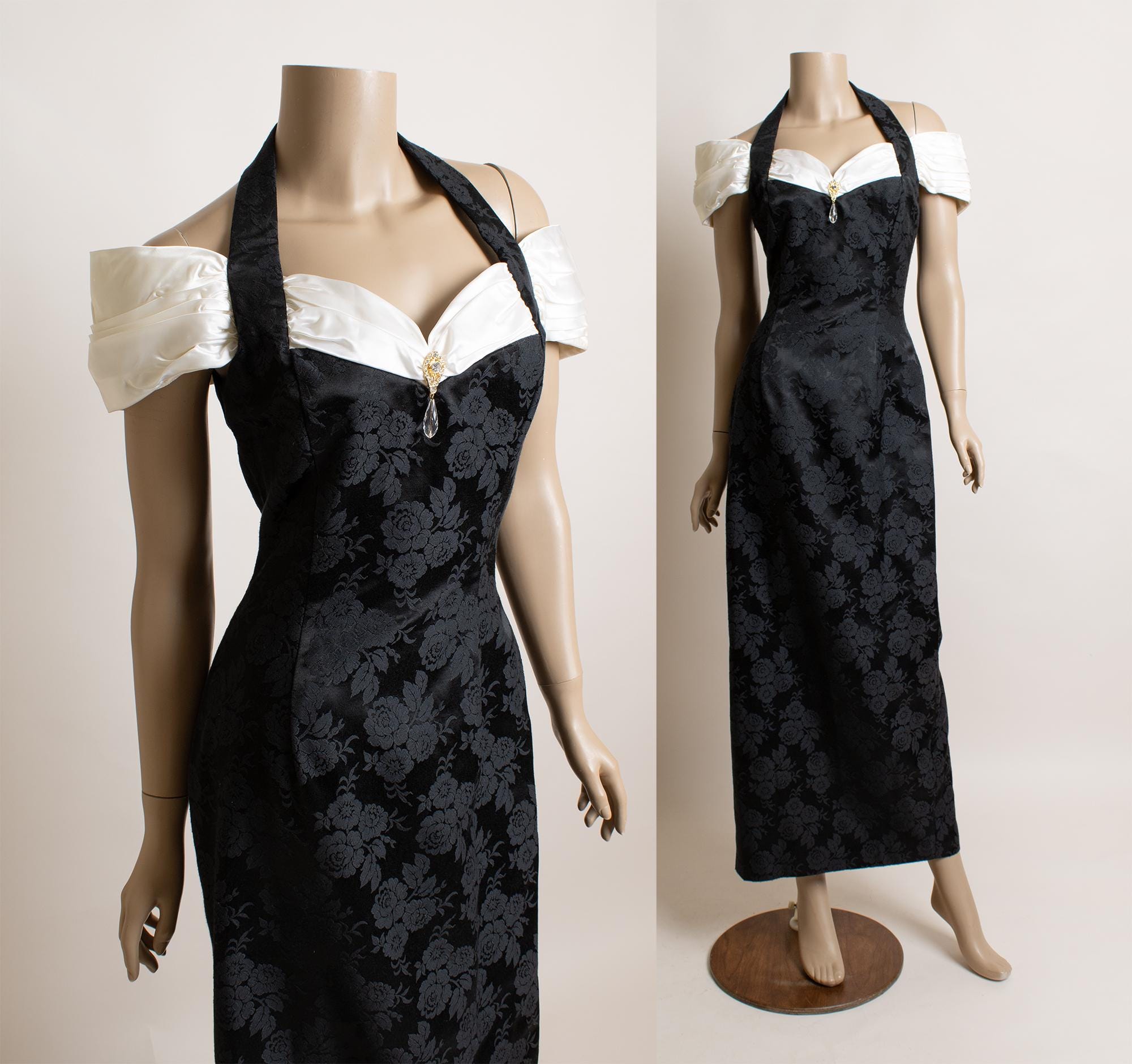 Gunne Sax Dress Black - Etsy