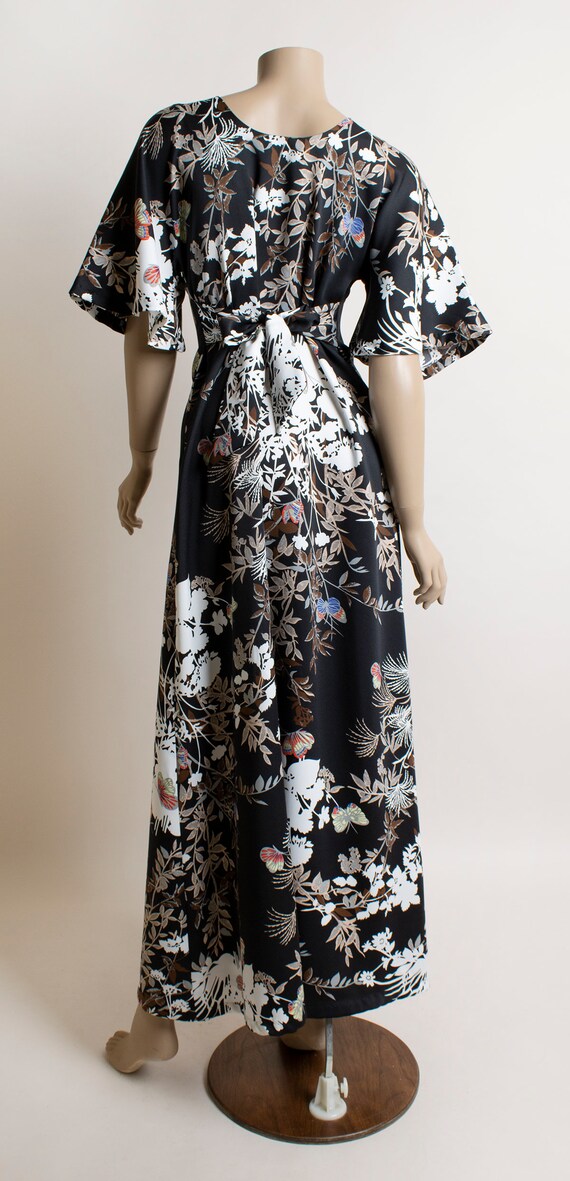 Vintage 1970s Hawaiian Maxi Dress - 70s Two Potato Bu… - Gem