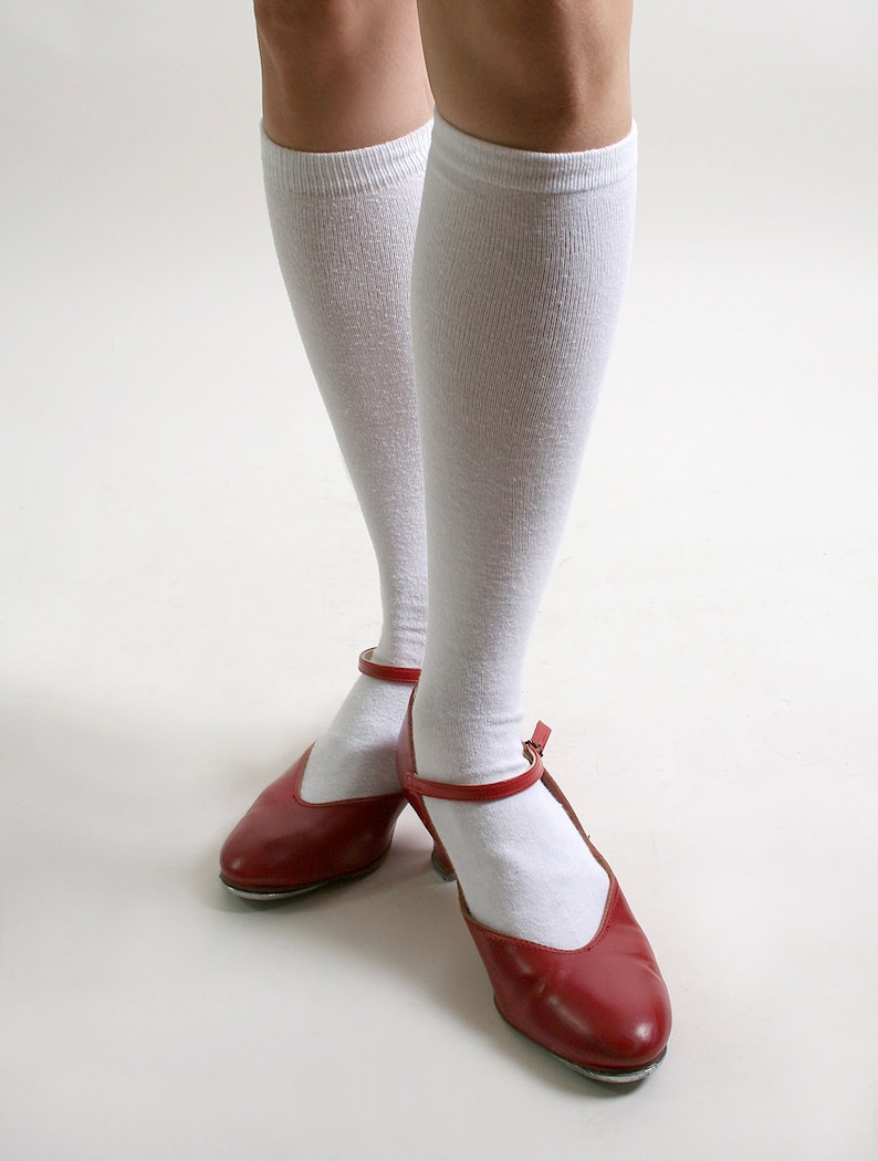 Vintage Tap Shoes Capezio Cherry Red Heels size 6 1/2 6.5 US Etsy