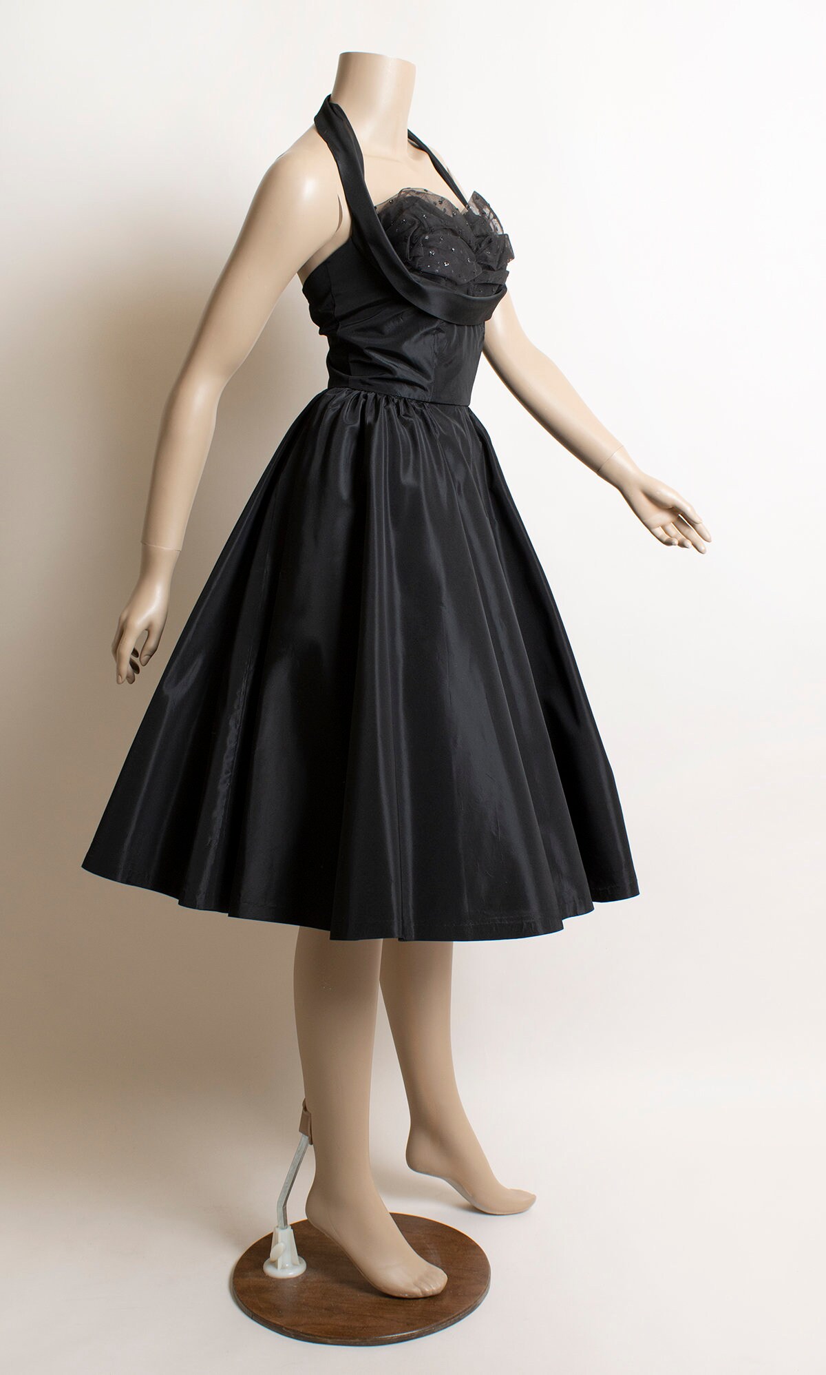 Vintage 1950s Black Party Dress u0026 Bolero Patio N Party 50s - Etsy