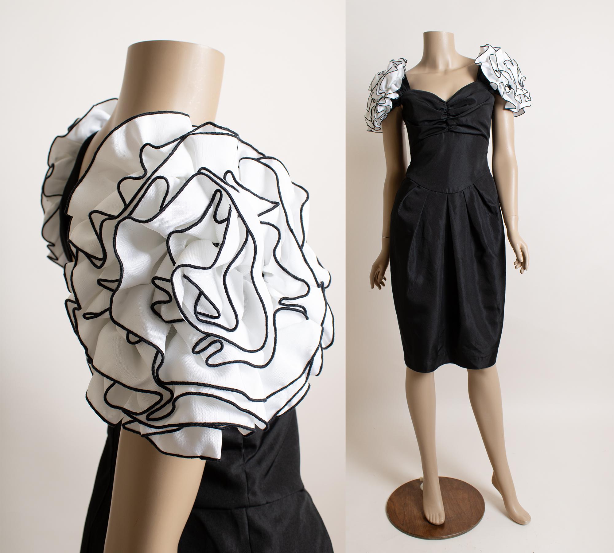 White Avant Garde Dress - Etsy