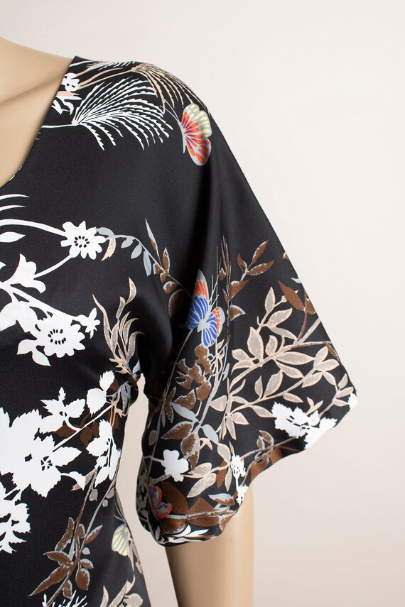Vintage 1970s Hawaiian Maxi Dress - 70s Two Potato Bu… - Gem