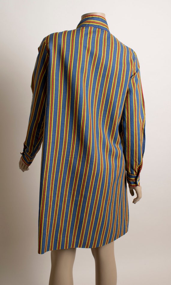 Vintage 1960s Joseph Magnin Shirtdress - Oversize… - image 4