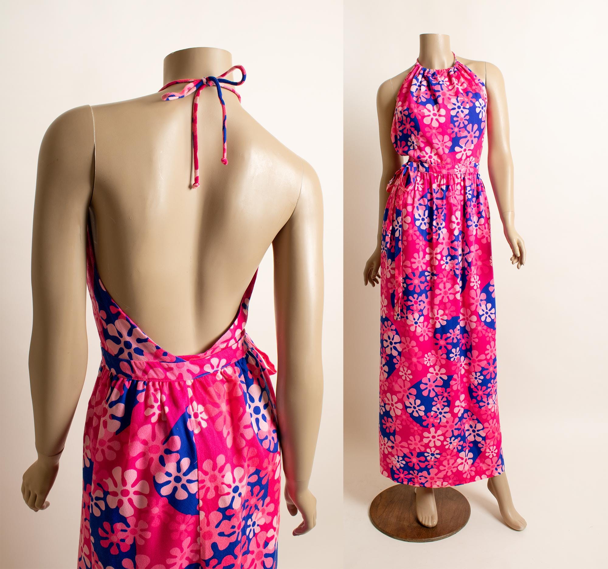 Hawaii Pink Maxi Skirt - Etsy