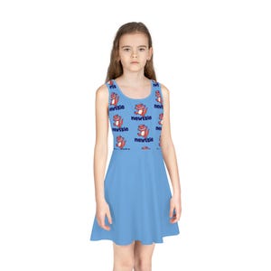 newtsie™ - Girls&#39; Sleeveless Sundress (AOP)