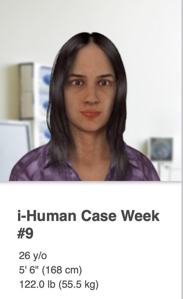 I Human Week 9 Case 26-year-old Female 5 6 122 Lbs Presenting With ...