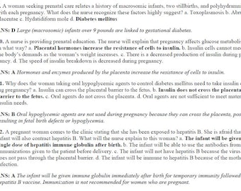 PD/Pediatría/Enfermería práctica de maternidad, tercer trimestre, grado superior