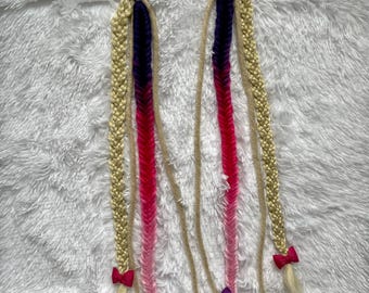 rave braid minis w/ extras