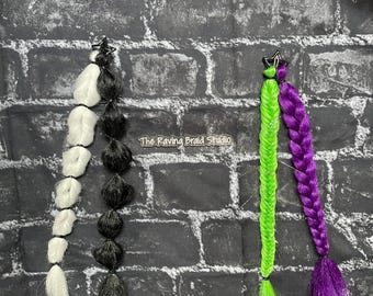 beetlejuice mini barrettes