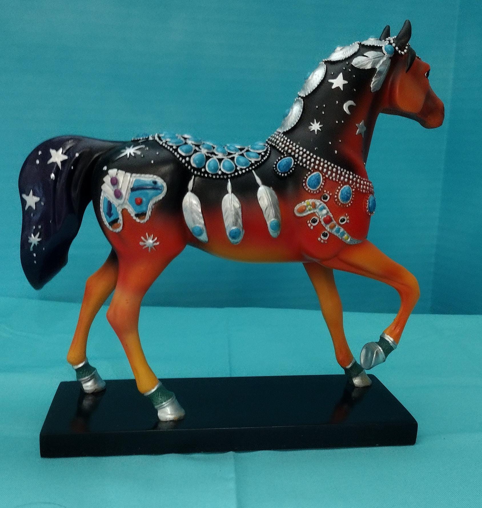 Trail of Painted Ponies NATIVE JEWEL PONY. 1E 0422. Retired. Free