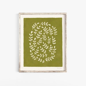 Olive Branches Wall Art Print
