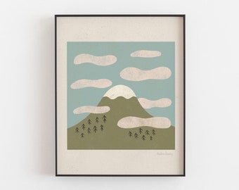 Smoky Mountains Wall Art Print