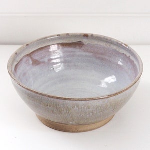Vintage Studio Pottery Bowl Hand Thrown - Pale Blue  | Vintage Pottery | Vintage Ceramic | Vintage Bowl | Vintage Mixing Bowl