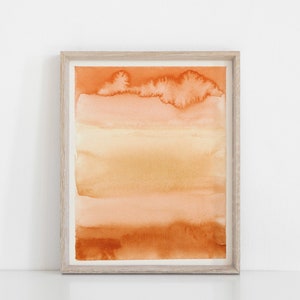 Desert Sunset Wall Art Print