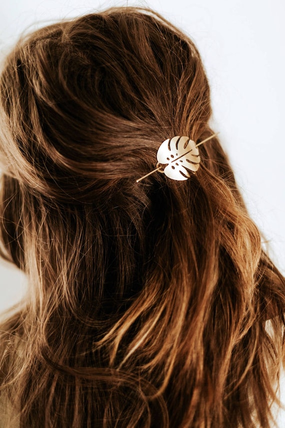 leaf hair accessories
