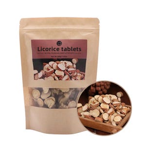 Licorice Root Tea Premium 100% Natural High Sweetness Licorice Root Slices 7oz/200g