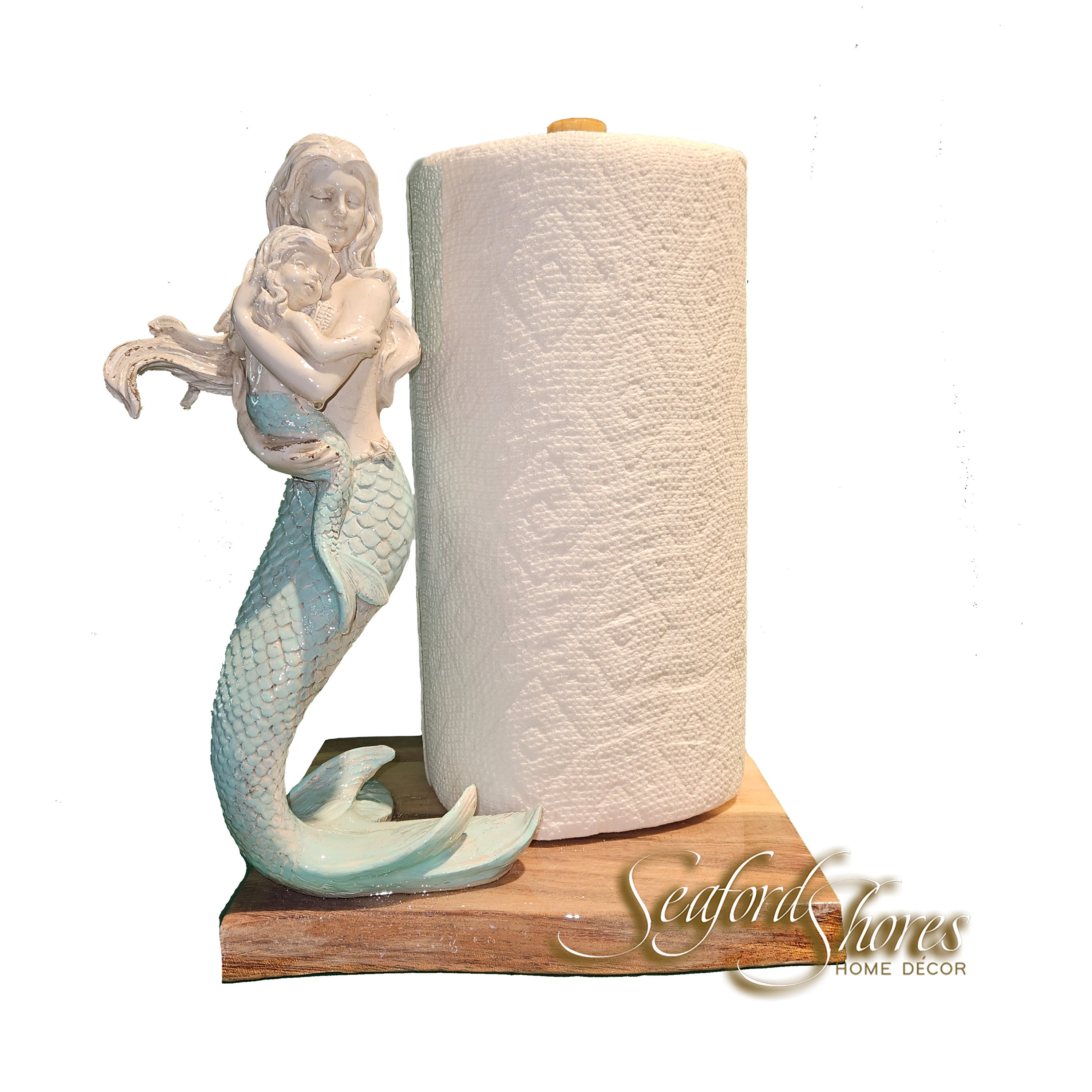 Mermaid towel holder sale