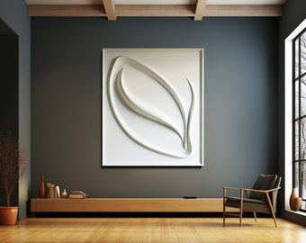 Black and White Abstract Wooden Wall Hangings, Modern Textured Wall Art ...
