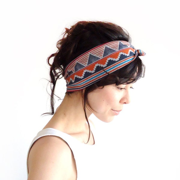 Tie Up Headscarf Tribal