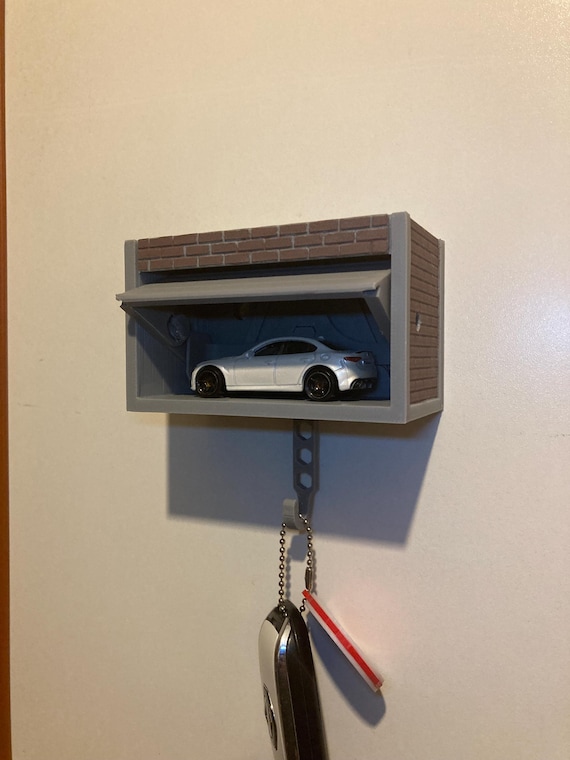 ☆ Custom Garage Hanger CK Ver.3 Customizable 3D Printed Car Garage Key Holder - Etsy