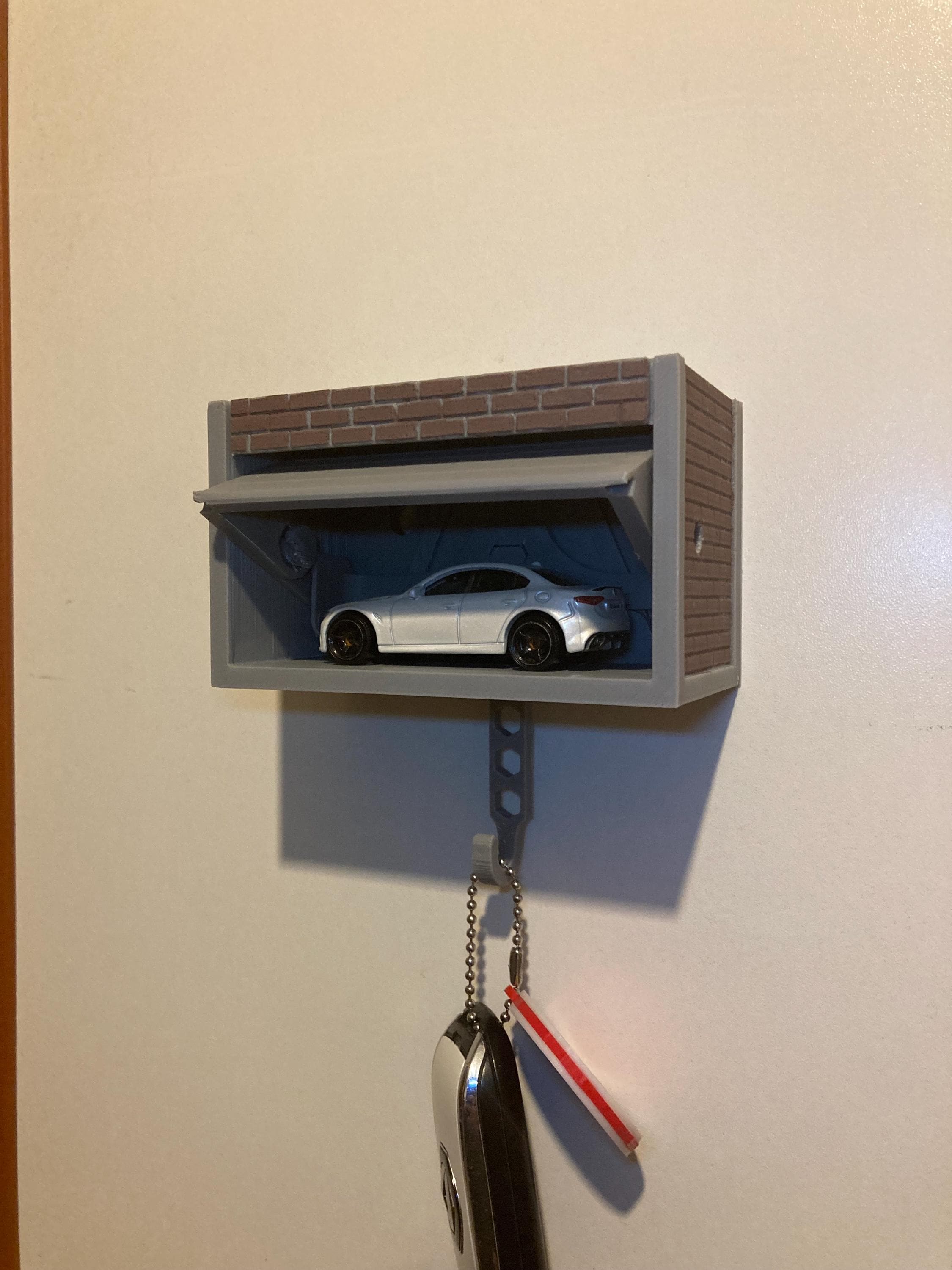 Customizable 3D Printed Car Garage Key Holder - Etsy