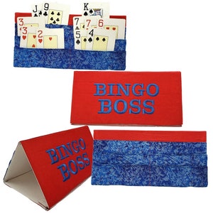 Porte-cartes à jouer mains libres, tous les jeux et languette Bingo BOSS image 1