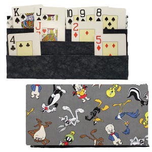 Portacartas de mano Toon para todos los juegos, además de bingo, con capacidad para 16 fichas