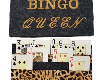 Bingo Queen Hands Free Playing Card Holder