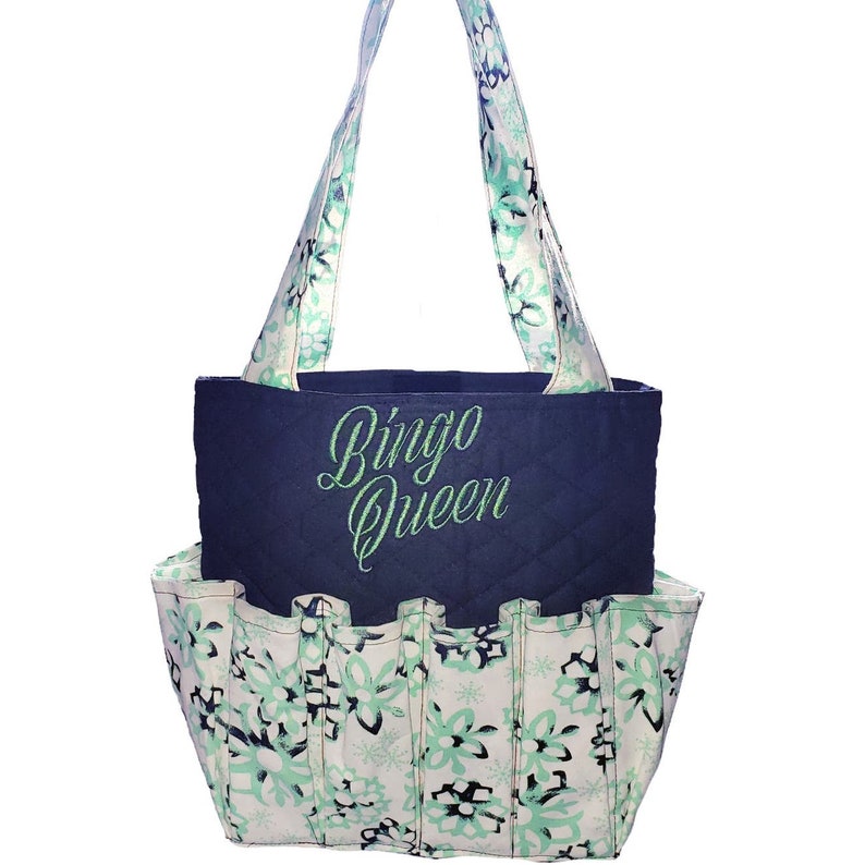 Hand crafted by ME Bingo Queen bag image 4