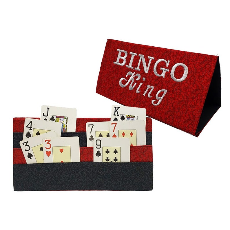 Hands Free Bingo King Playing Card Holder for all games plus Bingo tab dab image 1