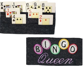 Hands Free Playing Card Holder for all games plus Bingo holds 16 tab dab