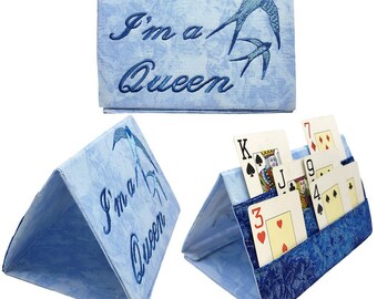 Hands Free Queen Playing Card Holder for all games plus Bingo tab dab