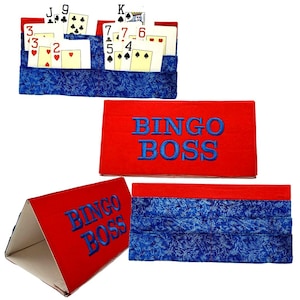 Porta-cartas de jogo mãos livres todos os jogos mais Bingo BOSS tab dab