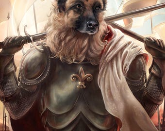 Joan of Bark Print