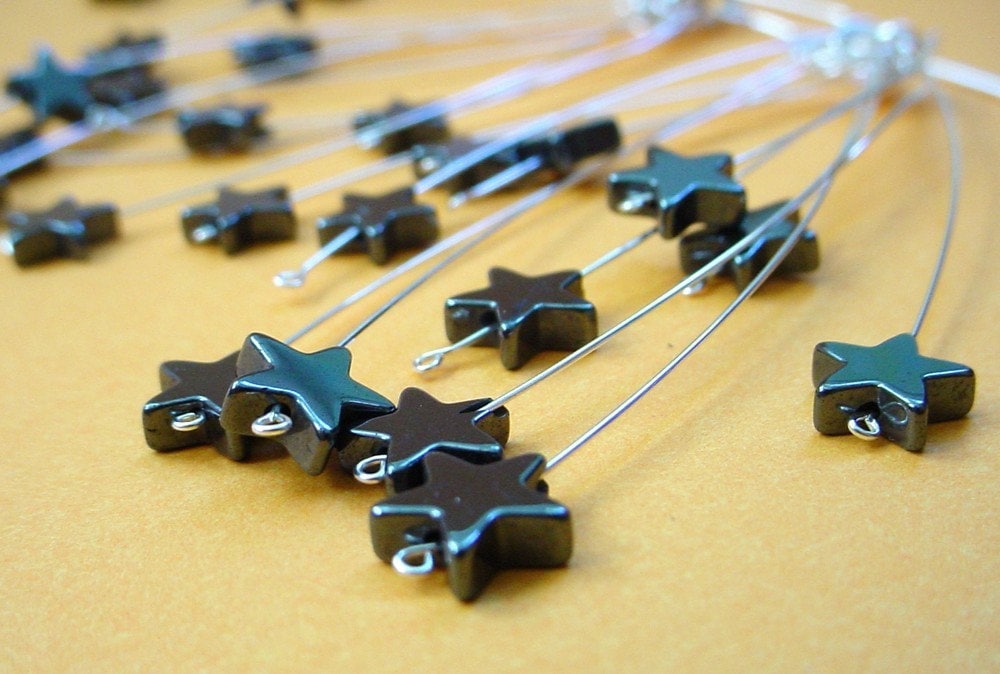 Silver Fireworks Earrings