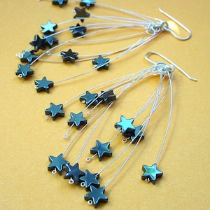 Shooting Star Fireworks Earrings image 1