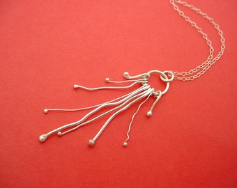 Sterling Silver Organic Necklace