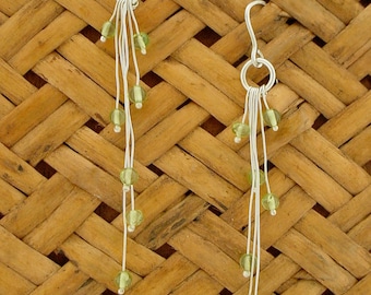 Peridot Organic Earrings