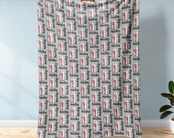Personalized Diet Coke Blanket - Custom Coca Cola Diet Coke, Coke Zero Coca Cola Custom Can Blanket - Funny Coke Blanket, Coke Lover Blanket