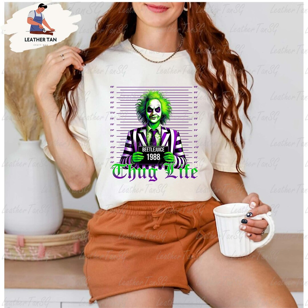Beetlejuice Tee, Tim Burton Beetlejuice, Beetlejuice 1988 Movie Shirt