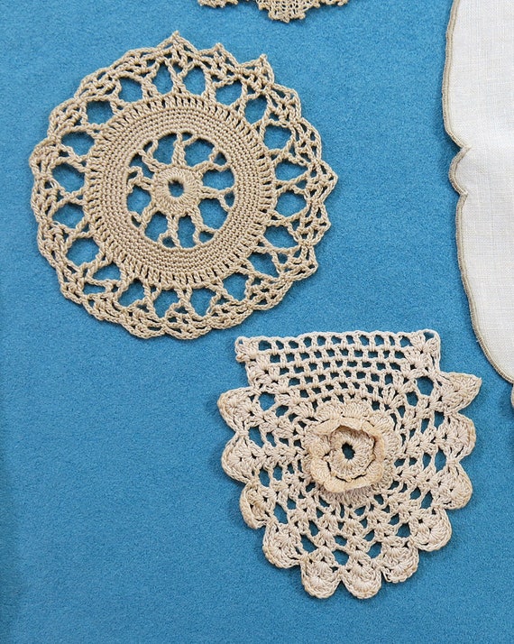 Vintage & Lot embellissement dentelle ancienne... médaillon, S’épanouir, médaillon, ancienne... lin, Crochet, Whitework Filet, Collection... début et le milieu des années 1900, EL1833 960136 Vintage & Lot embellissement dentelle ancienne... médaillon, S’épanouir, médaillon, ancienne... lin, Crochet, Whitework Filet, Collection... début et le milieu des années 1900, EL1833 960136