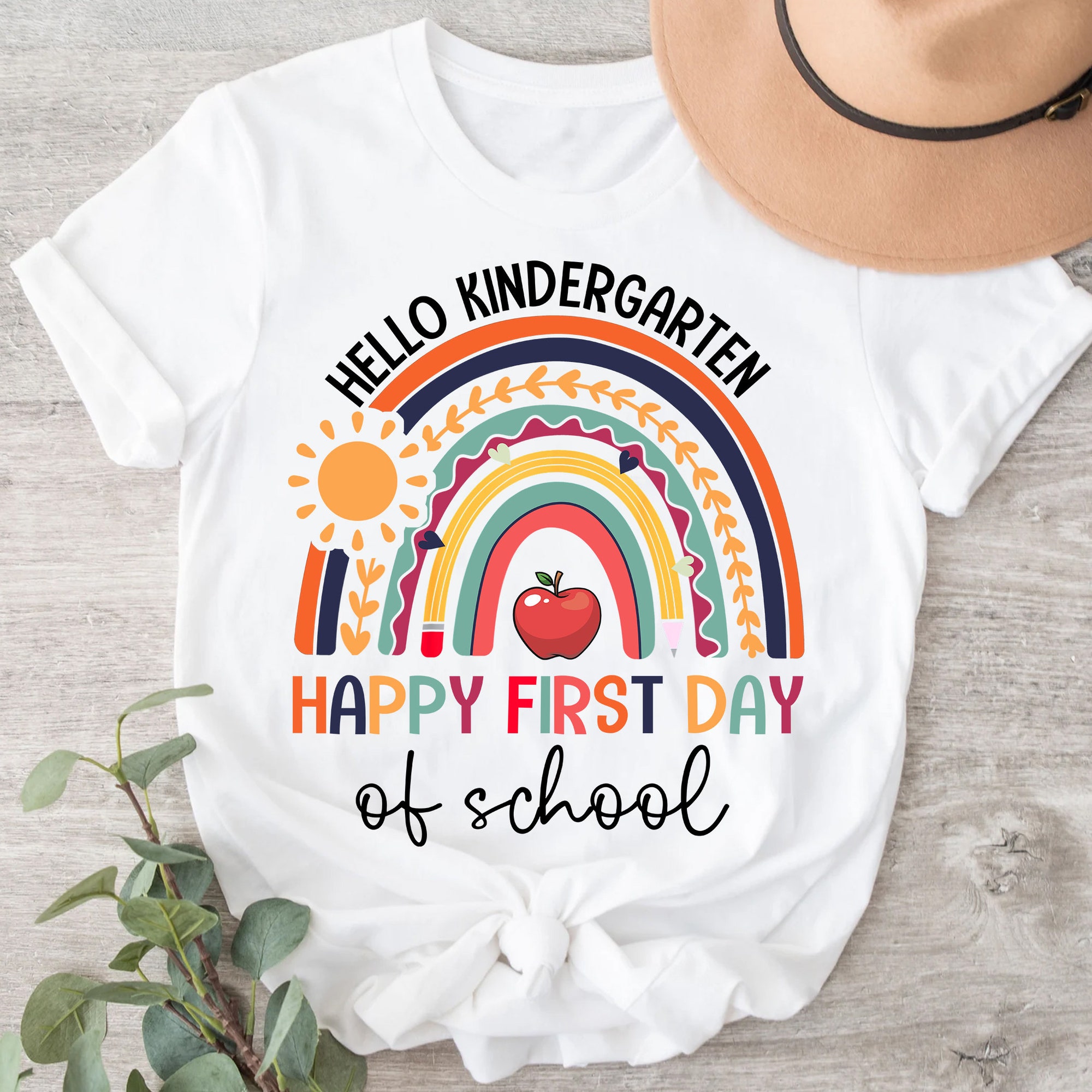 Hello First Grade Shirt,Happy First Day Of School Shirt,Teacher Shirt