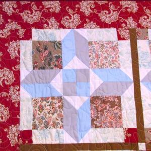 Jane Austen Queensize reproductiequilt