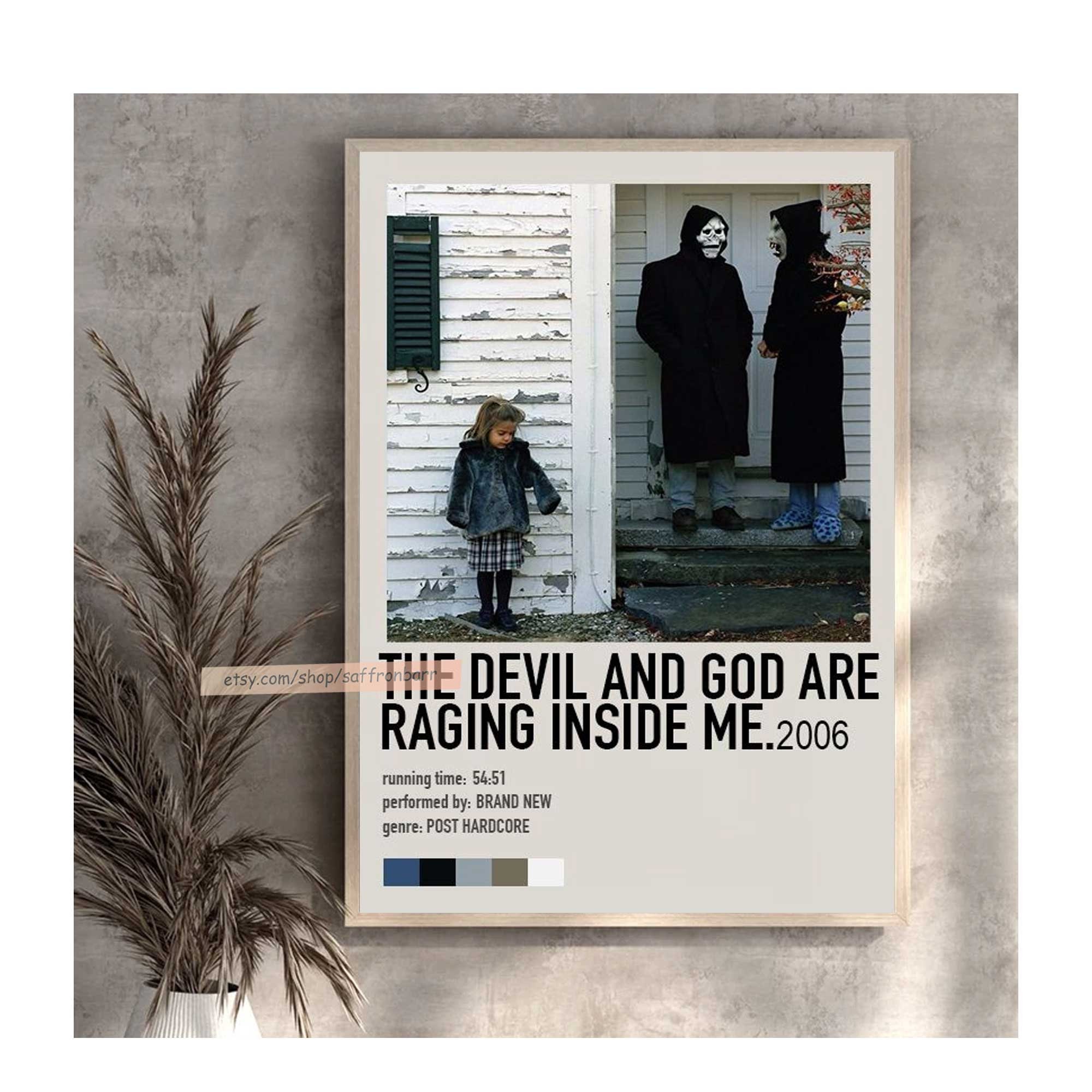 Discover The Devil And God Are Raging Inside Me Album Poster