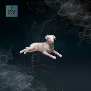 Beautiful 3D Labrador Puppy Art - Perfect Gift for Dog Lovers - Charming Home Decor Accent