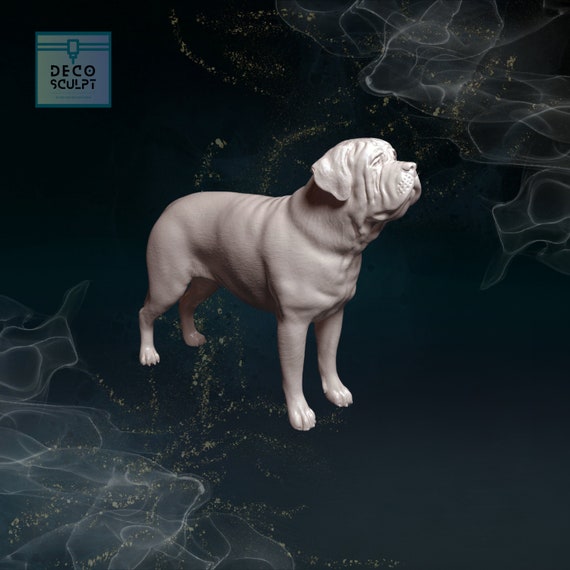 Bullmastiff, Bulmastif - Buste De Chien, Grande Tête De Chien Pour Le Jardin Decoration Unique Du Salon De La Marque Art Dog 86270774