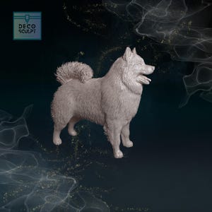 Breathtaking 3D Samoyed Art - Perfect Handmade Dog Lover Gift - Unique Pet Decor!