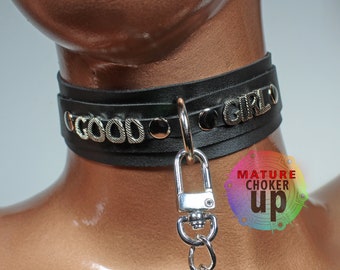 Name Choker Collar, Word Collar Necklace, Personalized Collar, Custom Word, Choker Necklace, Personalized Jewelry, Collar And Leash